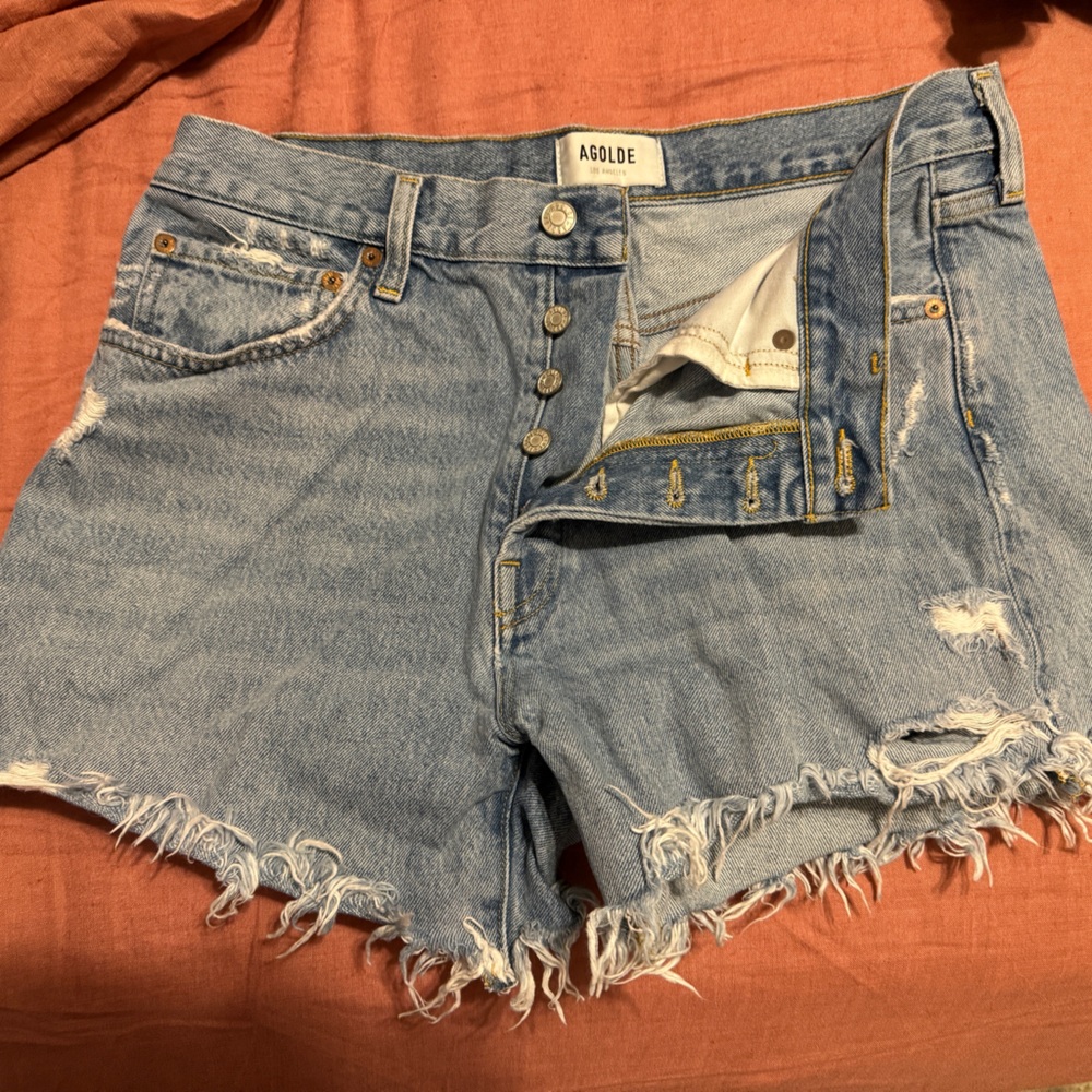 Agolde Parker shorts, color Swapmeet